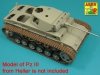 Aber 16L-22 German barrel 50mm KwK 39 L/60 forPz.Kpfw.IIIAusf.J (late), L, M 1/16